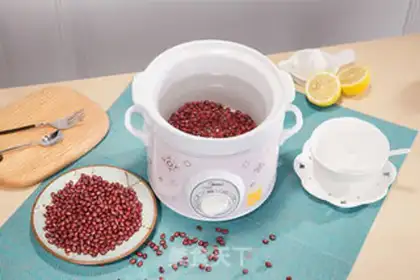 Make Red bean congee step 1