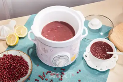 Make Red bean congee step 2