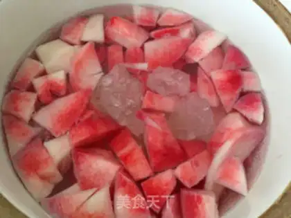 Make Sugar peach cans step 2