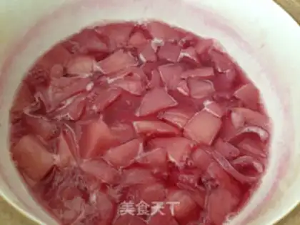 Make Sugar peach cans step 3