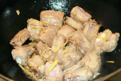 Make Sugar vinegar ribs step 2
