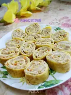 Make Egg rolls step 5