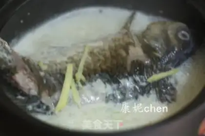 Make Soy sauce fish soup step 8