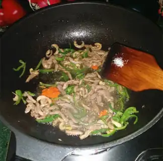 Make Duck and pepper step 12