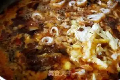 Make Tianjin-san is fighting for noodles step 9
