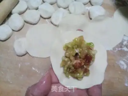 Make A cabbage dumpling step 6