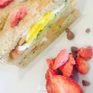 Make Toast sandwich step 2
