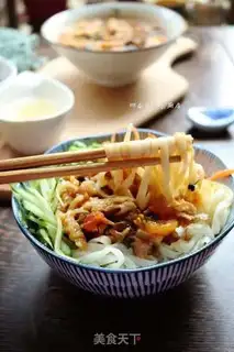 Make Tianjin-san is fighting for noodles step 18