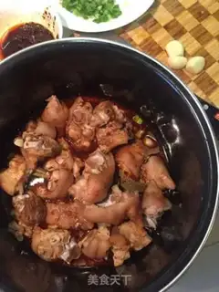 Make Hot pig hoof step 2