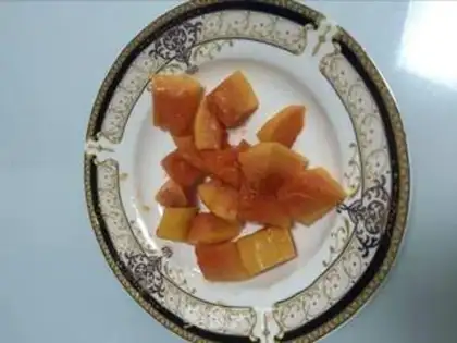 Make Silver-eared papayas step 1