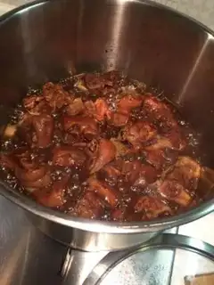 Make Hot pig hoof step 4