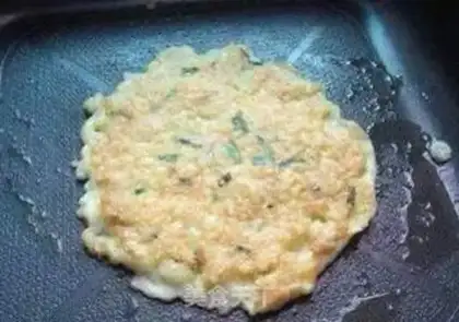 Make Old egg rice step 4