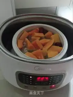 Make Silver-eared papayas step 2