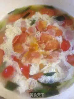 Make Tomato egg soup step 3