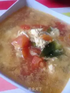 Make Tomato egg soup step 4