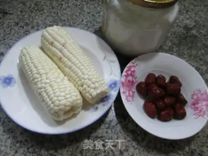Make Red-tree sticky corn juice step 0