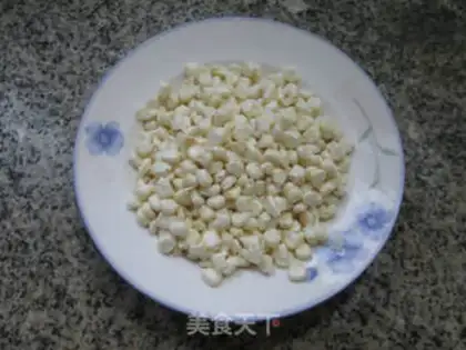 Make Red-tree sticky corn juice step 3