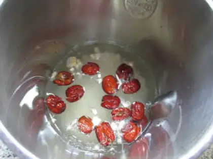 Make Red-tree sticky corn juice step 5