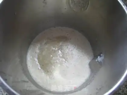 Make Red-tree sticky corn juice step 7