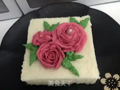 Make Chestnut cream rice cake step 17