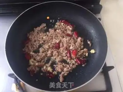 Make Bean fried meat step 4
