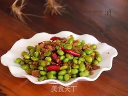 Make Bean fried meat step 8