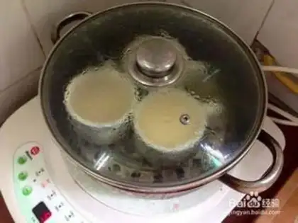 Make Caramel pudding step 4