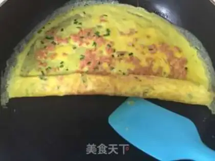 Make Japanese thick egg fever step 4