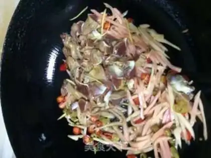 Make Fired chicken kidney step 5