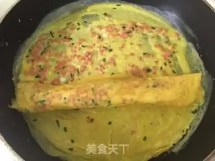 Make Japanese thick egg fever step 5