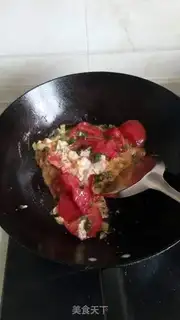 Make Tomato egg cover cooking step 6