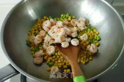 Make Corn shrimp step 6