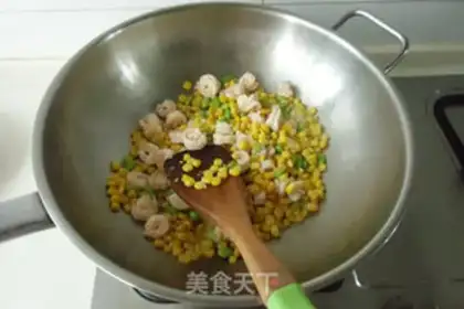 Make Corn shrimp step 7
