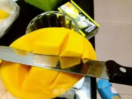 Make Coconut mango simil step 3