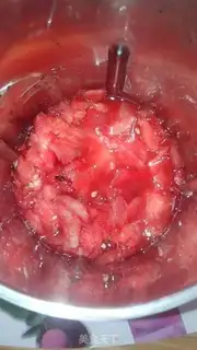 Make Cool watermelon juice step 1