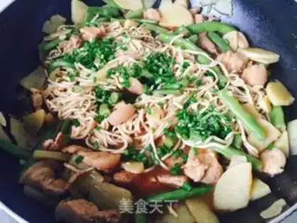 Make Five-flower noodles step 8
