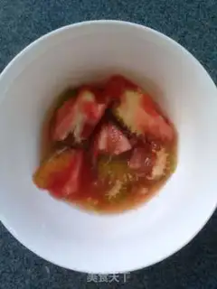 Make Baby eats tomato mud step 5