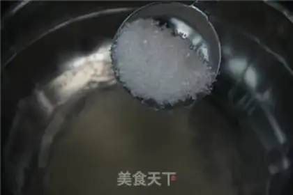 Make Milk jelly step 1