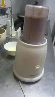 Make Chocolate milk ice cream step 1