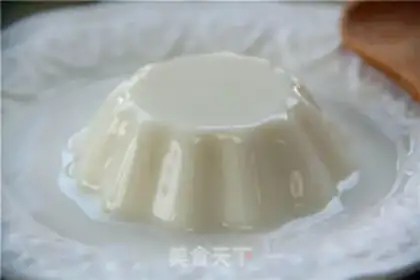 Make Milk jelly step 4