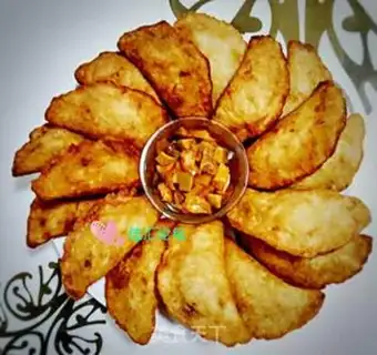 Make Fry horns step 5