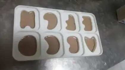 Make Chocolate milk ice cream step 3