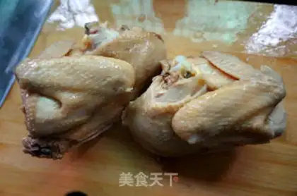 Make Homemade white pheasant step 6