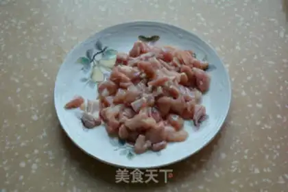 Make Peach chicken step 1