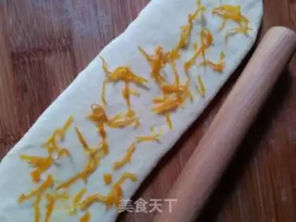 Make Orange toast step 2