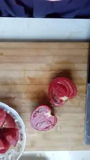 Make A watermelon yogurt step 2