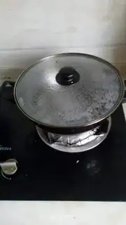 Make Crystal rice line step 5