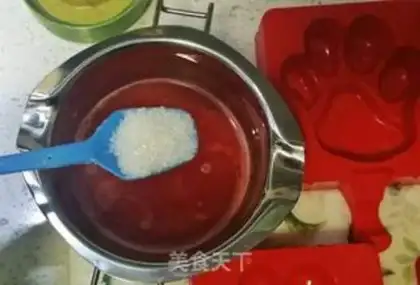 Make A watermelon yogurt step 3