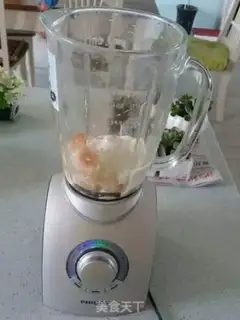 Make Peach shake step 3