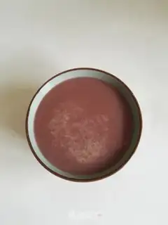 Make Red bean milk popsicle step 3